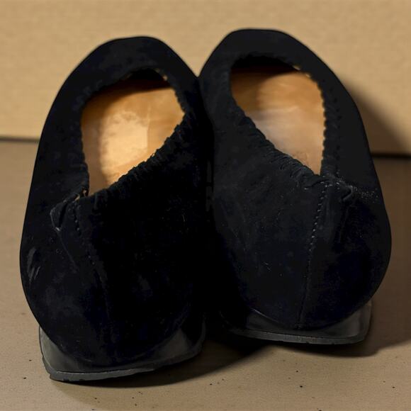 L'Amour Des Pieds Tiffanie Flat Slip On Wedge Black 39 - Picture 2 of 4